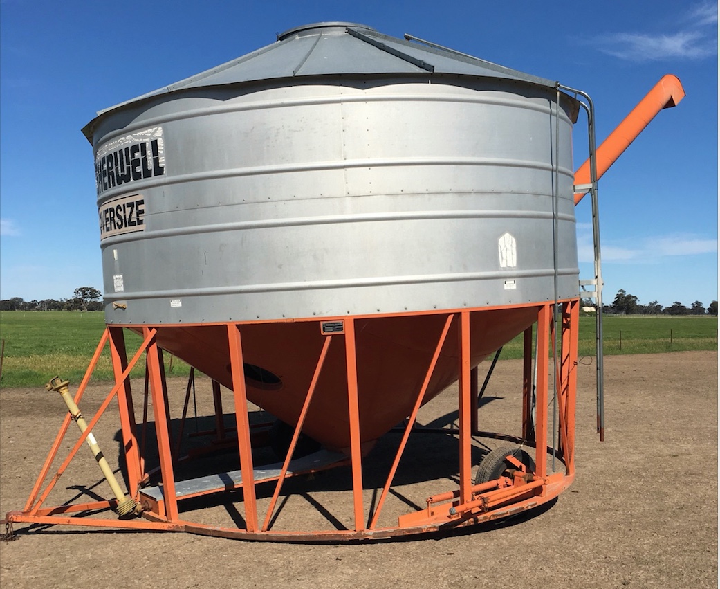 Sherwell Field Auger Bin x 31 m/t Machinery & Equipment